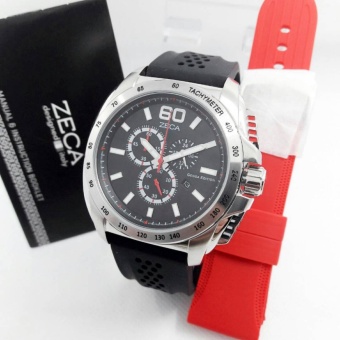 ZECA - ZC 247 - Jam tangan Pria - Design Elegant - Stainless steal - Free Strap Cadangan  