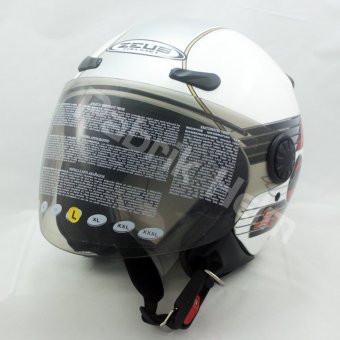 zeus helm zs 210b putih silver size m lazada indonesia zeus helm zs 210b putih silver size m lazada indonesia