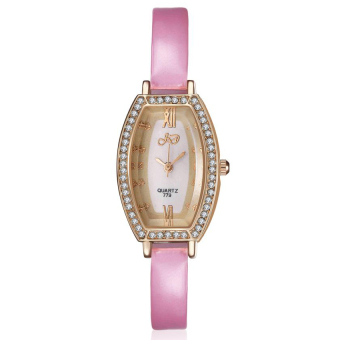 ZUNCLE Women Casual Crystal Quartz Wrist Watches(Pink)  