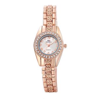 ZUNCLE Women Casual Crystal Wrist Watches (Gold)  
