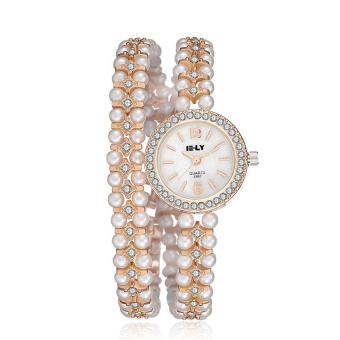ZUNCLE Women Casual Pearl Wrist Watches(White)  