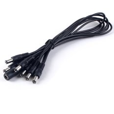 9V DC 1A 6 Way Electrode Guitar Effect Pedal Daisy Chain Power Supply Cable (Intl)