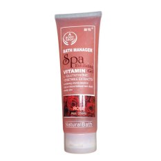 A Body Shop Peeling Spa Exfoliating Gel - Vitamin Kulit - Strawberry - 2PC