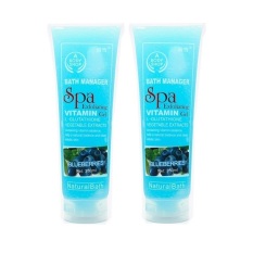 A Body Shop Spa Exfoliating Gel Peeling Blueberry - 350 ml - 2 Pcs