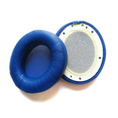 A Pair of Replacement Soft PU Foam Earpads Ear Pads Ear Cushions for Monster Beats by Dr. Dre Studio 2.0 Wireless Bluetooth Headphones (Blue)