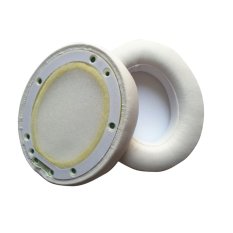 A Pair of Replacement Soft PU Foam Earpads Ear Pads Ear Cushions for Monster Beats by Dr. Dre Studio 2.0 Wireless Bluetooth Headphones (White)