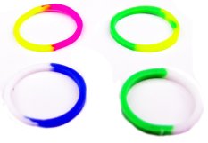 A1 Karet Rambut Korea 2 Warna Karet Gelang Korea - 300 Buah