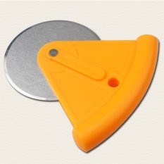ABS handle Stainless Steel Pizza wheel cutter (Orange)