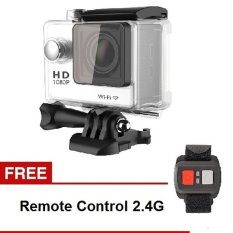 Action Camera T4shops W9 1080P Full HD Wifi 2 inch Screen + Remote - Putih