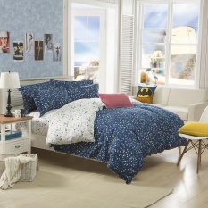 Active printed galaxy bedding set king size, Stars duvet cover with bed sheet,queen twin king size bed set,bedclothes (Intl)