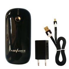 Advance Power Bank PB101C-5800 mAh - Hitam
