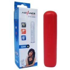 Advance Power Bank S15 3200 mAh - Merah