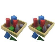 Aikatoys Mainan Anak Geo 3D – 2 Pcs