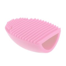 AIUEO - Brush Egg Cleaning Brush Tool Beauty Makeup Tools - Pink
