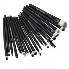 AIUEO Foundation Eyeshadow Eyeliner Lip Makeup Brushes and Applicators Cosmetic Tool Soft 20 Pcs