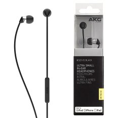 AKG K323XSI Lightweight In-Ear Headphones with Apple Control Buttom (Black)