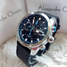 Alexandre Christie - Jam Tangan Kasual Pria - AC6270MC - Black Silver