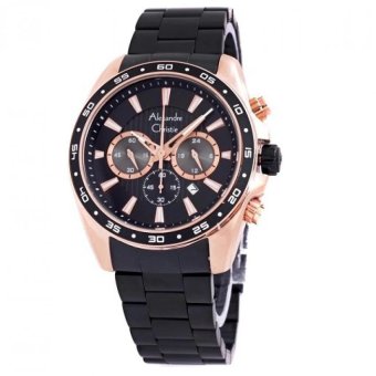 alexandre christie jam tangan pria stainless steel black rosegold ac 6402mbrg alexandre christie jam tangan pria stainless steel black rosegold ac 6402mbrg