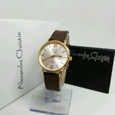 Alexandre Christie - Jam Tangan Wanita - Leather Strap - AC8490
