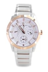 Alexandre Christie- Jam Tangan Wanita - Silver Rosegold - Stainless Steel - AC 2503 BFBTRSL