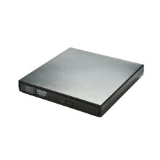 Amango USB 2.0 External Slim CD±RW DVD ROM CD-R/RW CD-TEXT Combo Drive (Black)- Intl