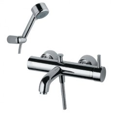 American Standard Celia Exposed Bath & Shower Mixer With Hose & Hand Shower