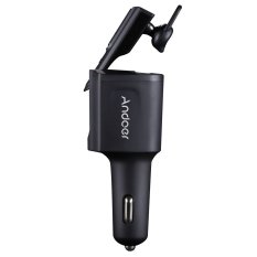 Andoer 2 in 1 Car Charger & Bluetooth In-ear Headset Headphones Earphone Earpiece Combo Wireless Connection Hands-free with Microphone 5V/2.1A for iPhone 6s Plus Samsung Galaxy iPad Tablet (Intl)
