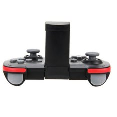 Android Tablet Phones Bluetooth Wireless Controller With Flexible Bracket Gamepad(Black) - Intl