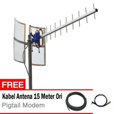 Antena Yagi TXR175 Untuk Huawei E5573 + Gratis Kabel Antena + Pigtail Modem