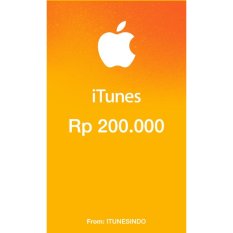 Apple iTunes Gift Card IGC Indonesia 200000