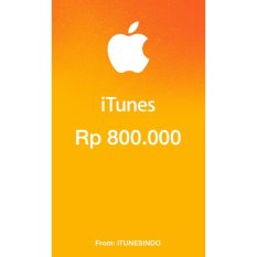 Apple iTunes Gift Card IGC Indonesia 800000