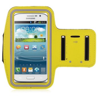 armband with dual arm size slots and key pocket armband with dual arm size slots and key pocket