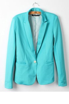 astar fashion color basic coat slim blazer light blue intl lazada indonesia astar fashion color basic coat slim blazer light blue intl lazada indonesia