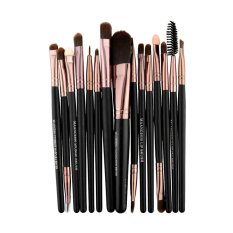 Aukey New Fashion Professional Lady Women 15pcs Makeup Foundation Eyebrow Brushes Kit