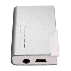 Autoleader Mini Metal USB Digital MP3 Music Media Player Support Micro 8GB SD TF Card Silver (Intl)
