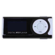 Azone LCD Screen MP3 Music Player With Flashlight (Black) - Intl