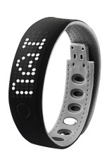 B17 Bluetooth 4.0 LED Smart Bracelet Sports Activity Wristband Watch Cell Phone Mate with Pedometer Sleep Monitor Calories Detection and Remote Camera for iPhone 5S 6 Plus HTC One M8 Sony Z3 Huawei Samsung Galaxy Note 5 Black