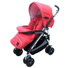 Baby Elle Polaris Single Travel System S-323 - Baby Stroller Kereta Dorong Bayi - Merah