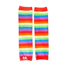 Baby Leggings Arm Leg Warmer Soft Socks Legging Anak Bayi Balita - Rainbow