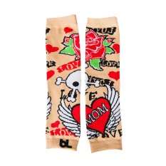 Baby Leggings Arm Leg Warmer Soft Socks Legging Anak Bayi Balita - Tattoo