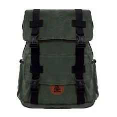 Bag & Stuff Canvas Galileo Backpack - Olive Bag & Stuff Canvas Galileo Backpack - Olive