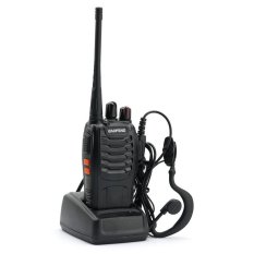 Baofeng Walkie Talkie HT (Handy Talkie) BF-888S UHF 16CH + Gratis Earset