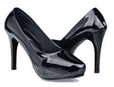 Baricco Brc 907 Sepatu Formal High Heels 10 Cm Synthetic -Cantik - Black