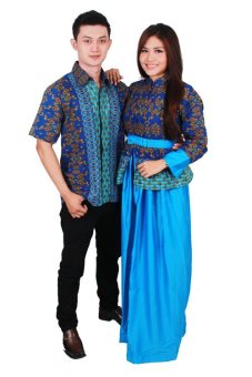 tas bahan wanita baku Biru Indonesia SRG98 Sarimbit Ayu  Putri   Batik Batik Lazada