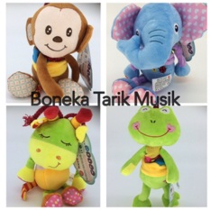 Bayi Online Shop Boneka Tarik Musik Sapi