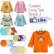 Bayi Online Shop Kaos Panjang Bayi Perempuan - 5Pcs