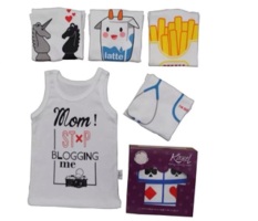 Bayi Online Shop Singlet Kazel Fun Edition (3 PCS)