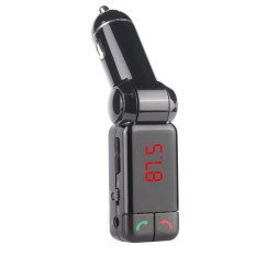 BC06 High Performance Digital Wireless Bluetooth FM Transmitter,FM Radio Stereo Adapter,Car MP3 Player with Bluetooth Handsfree calling and Dual USB Charging Port(5V 2A),Perfect for Apple,Samsung,HTC,LG or Other Smartphone&Tablet- Intl