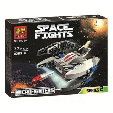 Bela Space Fights Microfighters Series2 10360 77 Pcs Ages 6+ - Mainan Edukasi