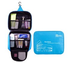 BEST NOVA ROMA Toiletries Tempat Kosmetik Alat Mandi Korean Travel Organize - BIRU